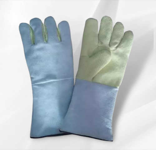 Heat Resistance Leather Hand Gloves